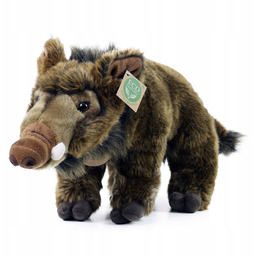 Realistyczny dzik maskotka pluszak 43 cm Eko