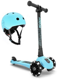 Zestaw SCOOTANDRIDE Kask + Highwaykick 3 LED hulajnoga
