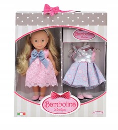 Lalka Bambolina Boutique Smily BD1622 Z Sukienką