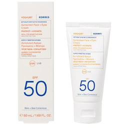 KORRES YOGHURT Krem-żel ochronny do twarzy i oczu