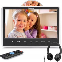 Odtwarzacz DVD Samochodowy Hdmi Naviskauto NB0901B Słuchawki