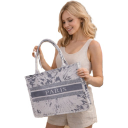 Torba miejska tote bag PARIS na zakupy