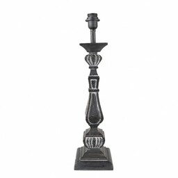 Lampa Stołowa Prowansalska Czarna E Clayre & Eef