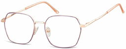 Sunoptic Okulary zerówki oprawki Optyczne Korekcyjne 913A różowe
