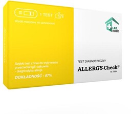 LAB.HOME Allergy-Check Test na pasożyty i alergie
