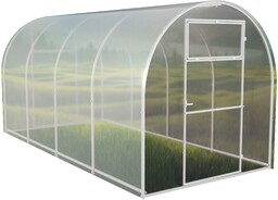 Szklarnia 2x10 m, poliwęglan 4mm, profile 20x20 -