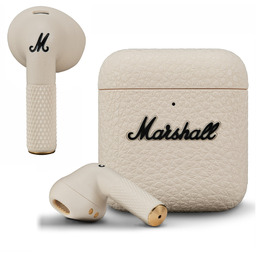 Marshall Słuchawki Minor IV Tws Douszne Kremowe Bezprzewodowe