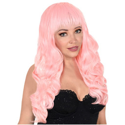 Różowa peruka Bella