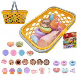 WOOPIE Koszyk na Zakupy z Zestawem do Herbaty