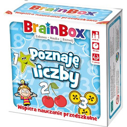 REBEL Gra karciana BrainBox Poznaję liczby