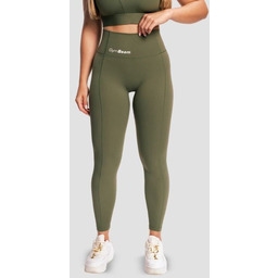 GymBeam Damskie legginsy Combat Olive Grey