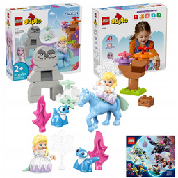 Lego Duplo 10418 Elza i Bruni w Zaczarowanym