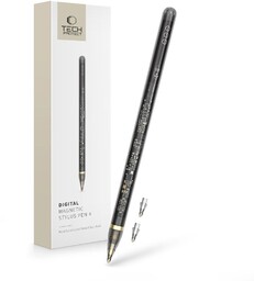 TECH-PROTECT DIGITAL MAGNETIC STYLUS PEN "4" IPAD CLEAR/BLACK