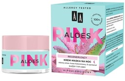 AA Pink Aloes Regenerujący Krem-maska na noc