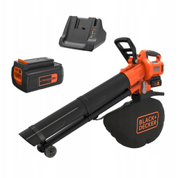 Dmuchawa akumulatorowa odkurzacz Black&Decker BCBLV3625L1-QW Aku +Ładowarka
