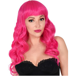 Różowa peruka Bella
