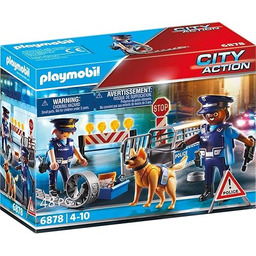 PLAYMOBIL City Action 6878 Blokada policyjna, od 5