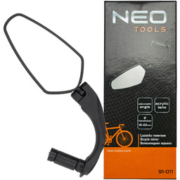 Neo-tools Lusterko rowerowe Neo Tools na ramieniu,