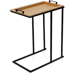Stolik kawowy metalowy boczny 45x28x60 cm