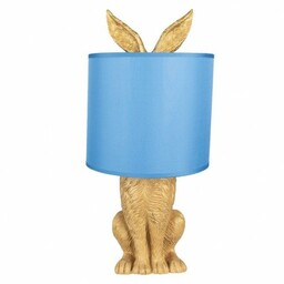 Lampa Zając Stołowa Złota A Clayre & Eef