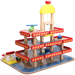 Ecotoys, garaż z windą, zestaw