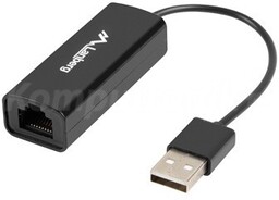 Lanberg karta sieciowa USB 2.0 na kablu (NC-0100-01)