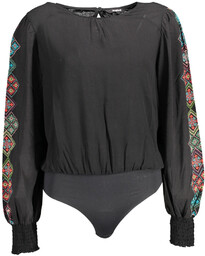 DESIGUAL BODY LONG SLEEVES CZARNY