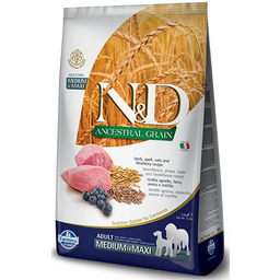 Farmina N&D LAMB BLUEBERRY MEDIUM MAXI 12kg