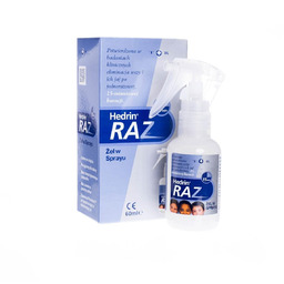 Hedrin RAZ Żel w sprayu do zwalczania wszy,