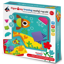 ASKATO Mozaika Genialny dzieciak Figurowy trening małej rączki