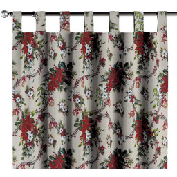 Zasłona na szelkach 1 szt., gwiazdy betlejemskie