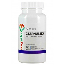 Suplement diety, MyVita Czarnuszka (Olej z polskich nasion)