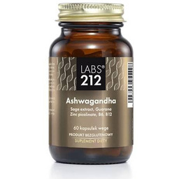 Labs212 Ashwagandha, 60 kaps.