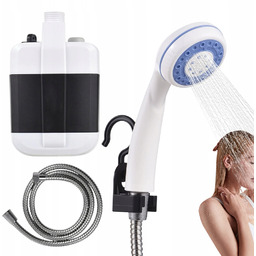 Prysznic Bezprzewodowy Kempingowy Mobilny Elektryczny 2200MAH 1.5M 4-5L/MIN