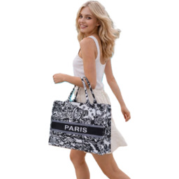 Torba miejska tote bag PARIS na zakupy