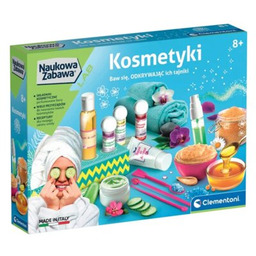 CLEMENTONI Zabawka zestaw kosmetyczny Naukowa zabawa 50891