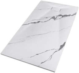 Besco Brodzik prostokątny Vexo Marble 140 x 90