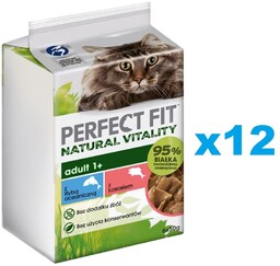 PERFECT FIT Natural Vitality Adult 1+ Ryba 72x50g
