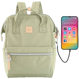 Himawari plecak damski miejski wielofunkcyjny torba na laptopa