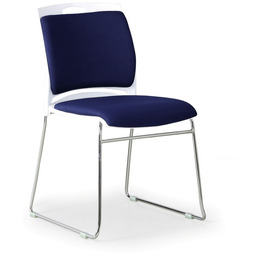 Krzesło biurowe BODA, niebieskie