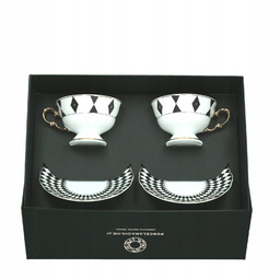 Zestaw filiżanek do herbaty Alaska Dama Kier Ćmielów