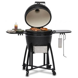 KOLER Grill ogrodowy ceramiczny węglowo-gazowy Kamado EG22-GAS Zamykany,