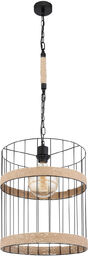 Skandynawska LAMPA wisząca HALIA 15673H1 Globo tuba OPRAWA