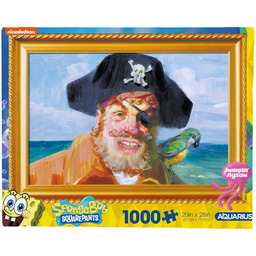 AQUARIUS Spongebob Painty The Pirate Puzzle 1000 elementów