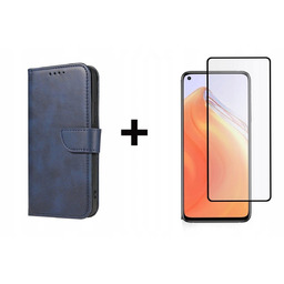 Etui z klapką+ szkło do Xiaomi Mi 10T