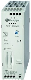 Przemysłowy zasilacz impulsowy DC Finder 78.1B.1.230.2403 24V DC,