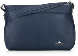 Damska shopperka ze skóry naturalnej z odpinaną rączką