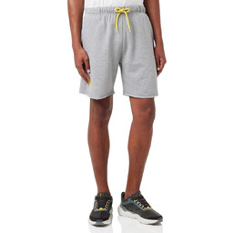 Borussia Dortmund Sweatshorts Logo Grau - Shorty Uniseks
