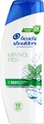 Head & Shoulders Menthol Fresh, szampon przeciwłupieżowy, 400