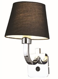 Klasyczny kinkiet do jadalni DENVER W0190 Maxlight metal